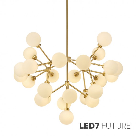 Loft Industry Modern - Grape Chandelier